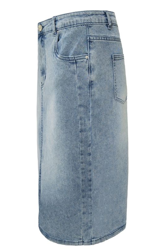 Ofelia Karla skirt | Kort denim nederdel med stretch I Dresslab