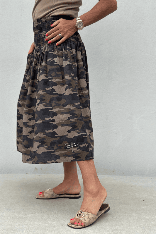 PRE ORDER Gaspar Vienna camouflage nederdel I Dresslab