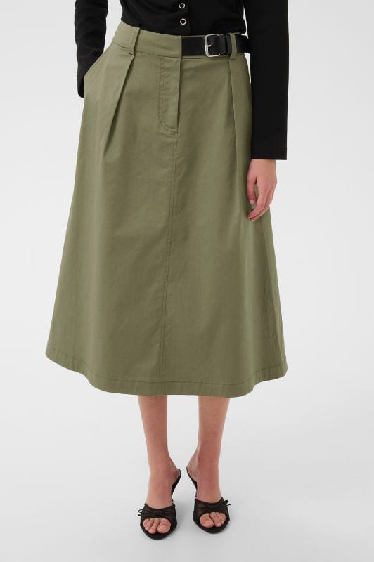 Karen By Simonsen Egina skirt | Cargonederdel i khaki
