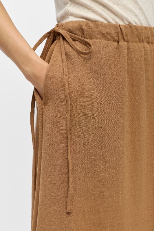 Object Rini skirt I Coconut nederdel i viskose I Dresslab