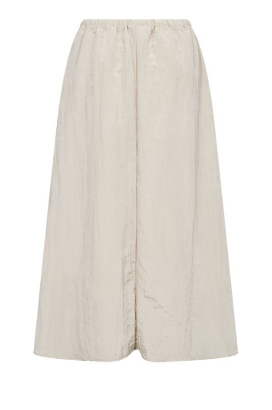 Freequent Dolly skirt | Sandfarvet A-shape nederdel med lommer