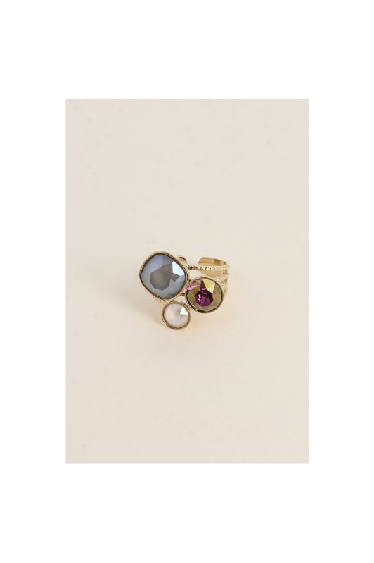 Atelier Paris I Fine ringe med  Swarovski sten