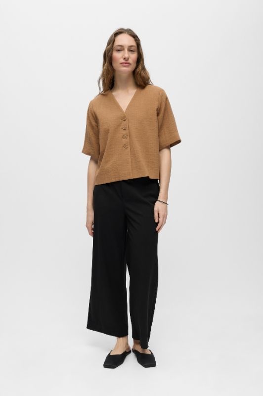 Object Rini kortærmet blazer i coconut I Dresslab