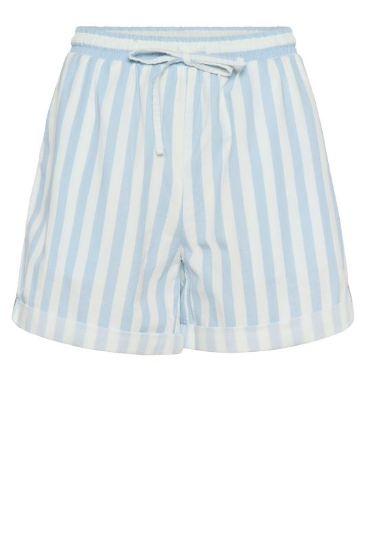 Saint Tropez Zalinda shorts | Sommershorts i lyseblå striber