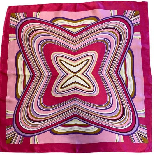Luxzuz Bandito scarf I Tørklæde med flot pink print