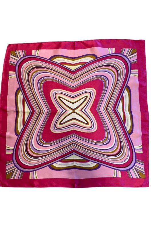 Luxzuz Bandito scarf I Tørklæde med flot pink print