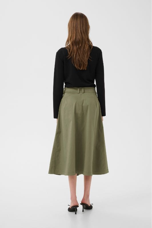 Karen By Simonsen Egina skirt | Cargonederdel i khaki