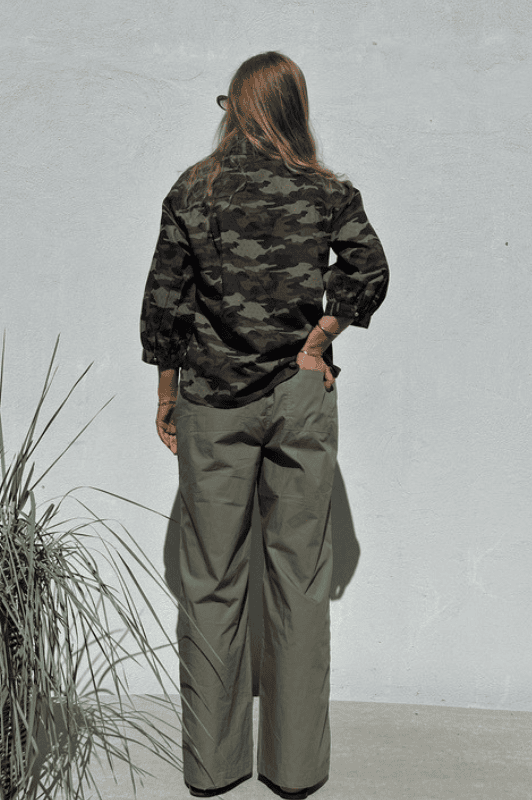 PRE ORDER Gaspar Oslo Camouflage shirt I Cool bestseller bluse