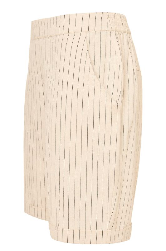 Ofelia Freja shorts | Pinstripe sand Dresslab