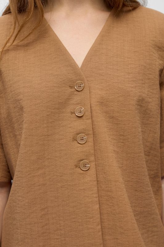Object Rini kortærmet blazer i coconut I Dresslab