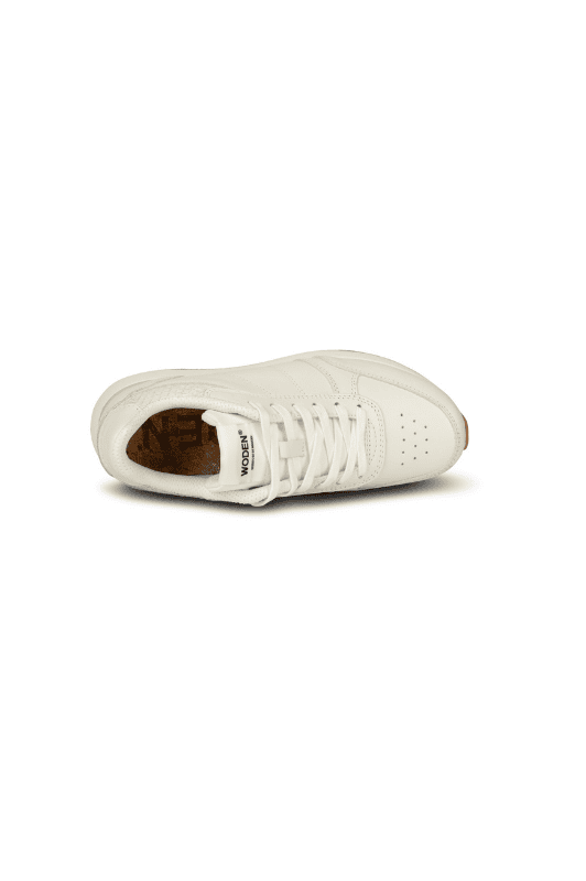 Woden Ronja Leather | Super smart sneakers i hvidt læder