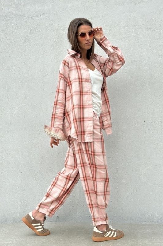 Gaspar Colorado pant  | Ternet buks i rosa
