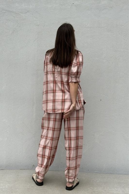 Gaspar Colorado pant  | Ternet buks i rosa