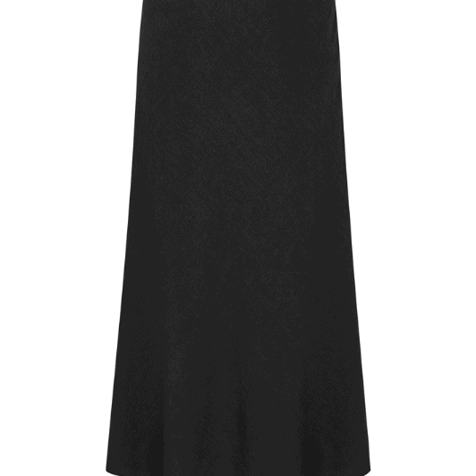 Soft Rebels Samantha skirt | Cool hør nederdel sort