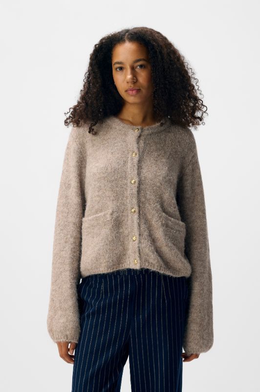 Object Saggia cardigan sand meleret