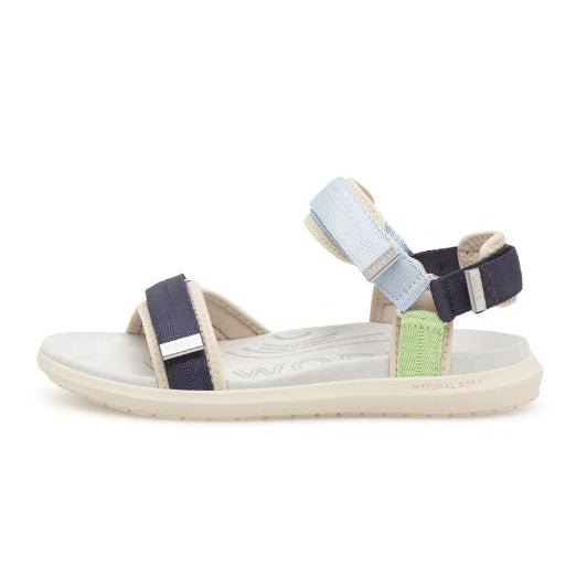 Woden Line lite | Moonstone multi damesandal