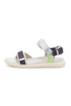 Woden Line lite | Moonstone multi damesandal