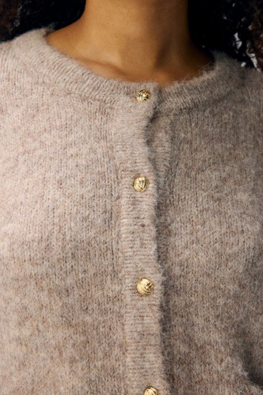 Object Saggia cardigan sand meleret