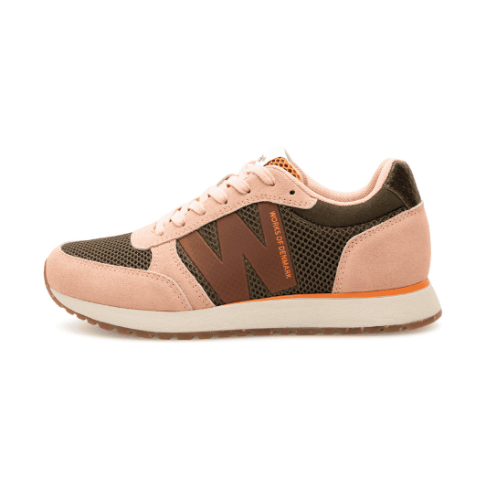 Woden Ronja Icon | Sneakers i mesh dark olive I Dresslab