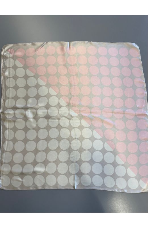 Luxzuz Bandito scarf I Tørklæde med lyserødt print