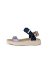 Woden Line sandal | Damesandal space multi I Dresslab