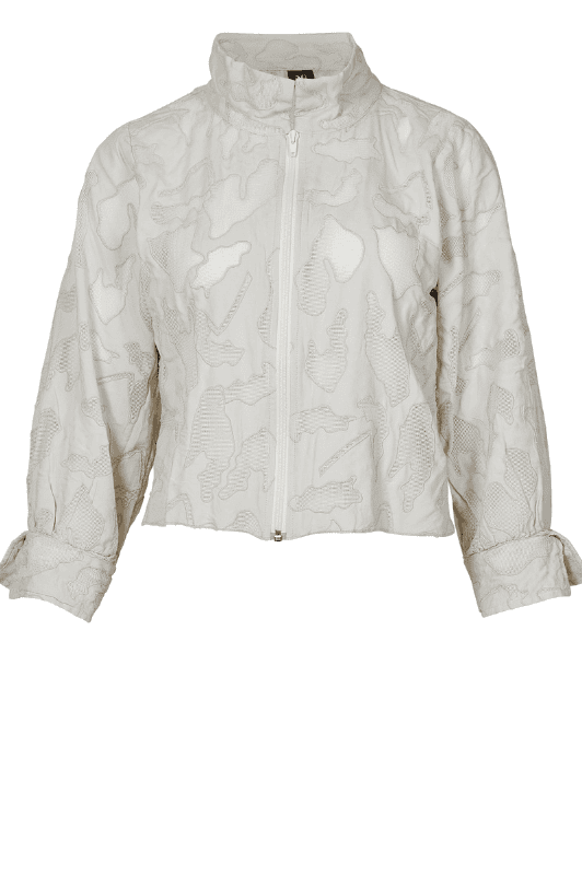 NÜ Zaya jakke | Cool creme i burnout