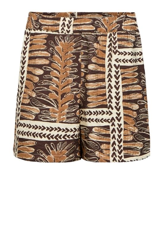 Object Shelly printet viskoseshorts I Dresslab