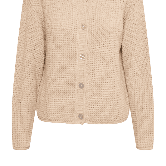Saint Tropez Ulo kort cardigan sand