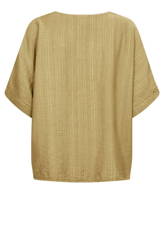NÜ Cinda bluse | Fin løs top i majsgul I Dresslab