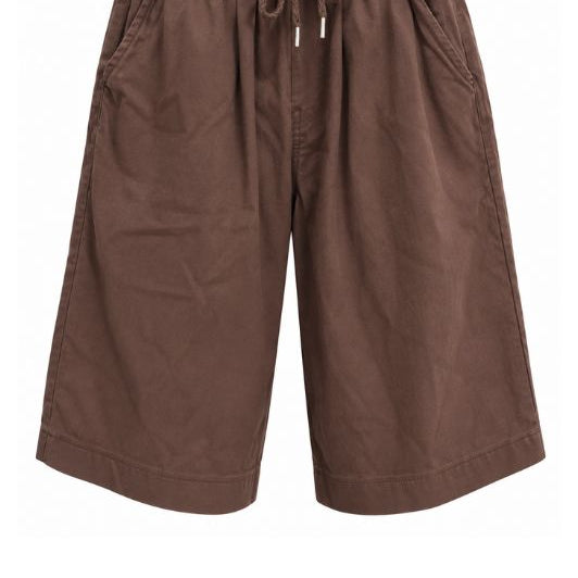 Marc Lauge City shorts i mørkebrun