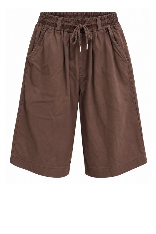 Marc Lauge City shorts i mørkebrun