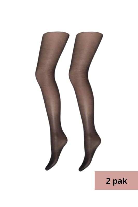 Decoy Strømpebuks | Silklook sort 20D | 2 pak