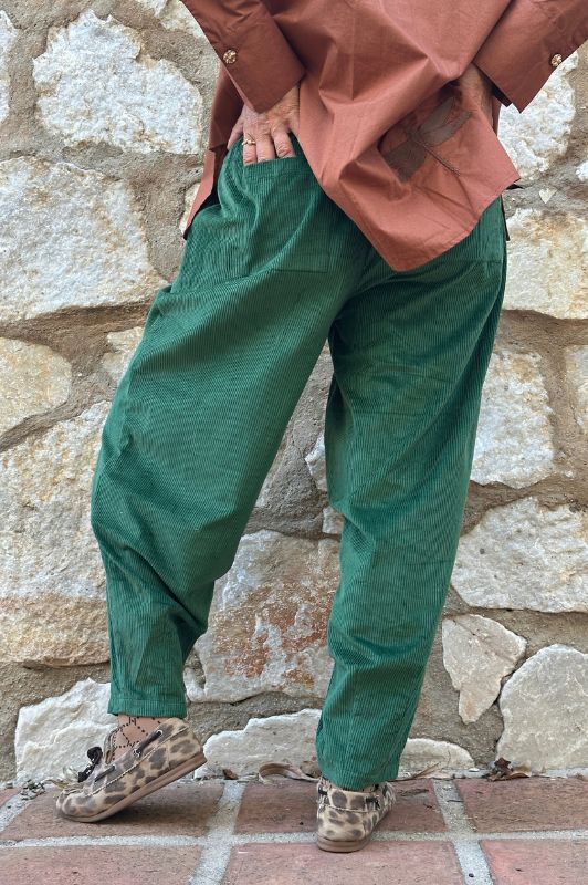 Gaspar Colorado corduroy pant |  Fløjlsbuks i grøn