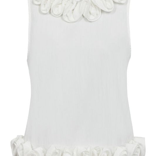 A-View Vidaisy top I Hvid fest top I Dresslab