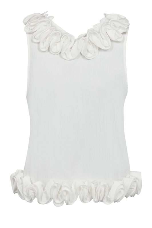 A-View Vidaisy top I Hvid fest top I Dresslab