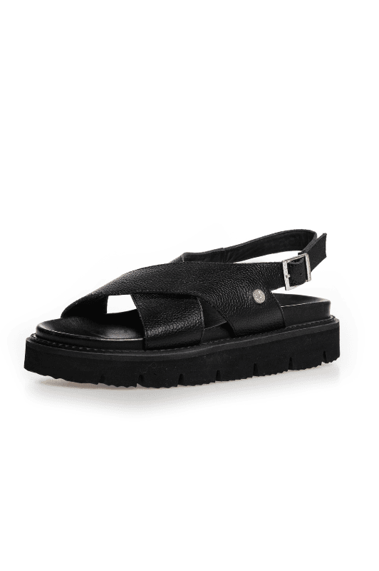 Copenhagen Shoes Summertime I Sort cross-over sandal