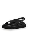 Copenhagen Shoes Summertime I Sort cross-over sandal
