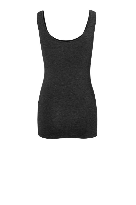 MbyM Sina tank top | Blød gråmeleret basistop