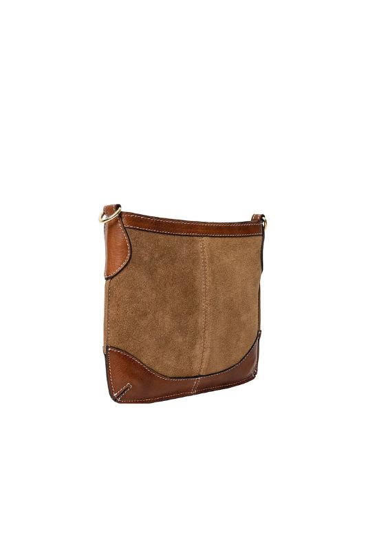 Re:Designed Lucie small crossbody taske cognac ruskind