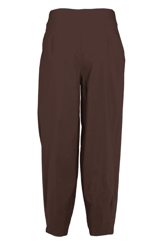 Prepair Chloe | Barrelpant i chokoladebrun I Dresslab