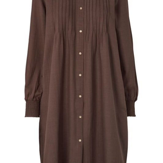 Prepair Carrie Dress | Fin kjole i chokoladebrun