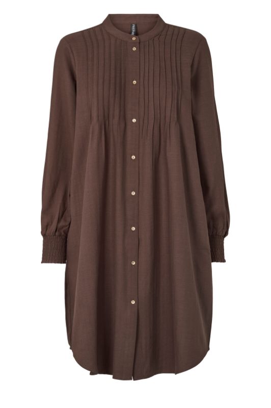 Prepair Carrie Dress | Fin kjole i chokoladebrun