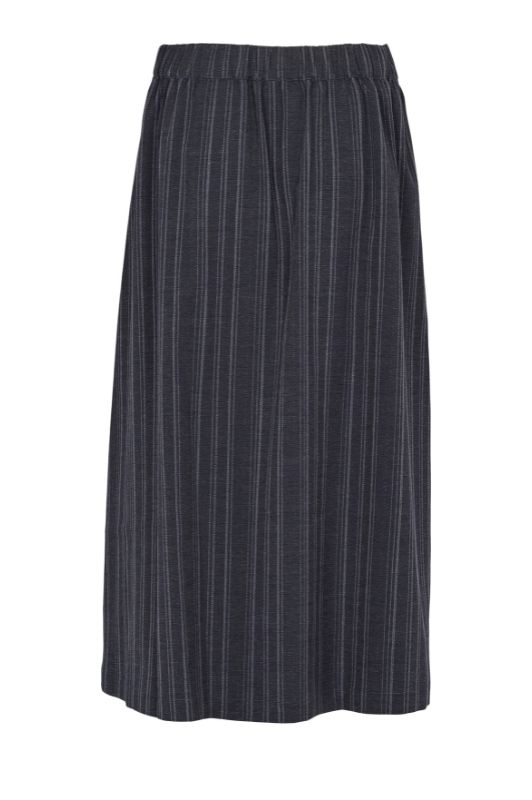 Prepair Pauline nederdel | Bestseller cool A-shape i blå pinstripe