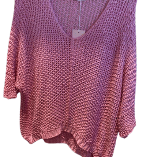 Moondust Verona strik I Hulstrik i pink I Dresslab