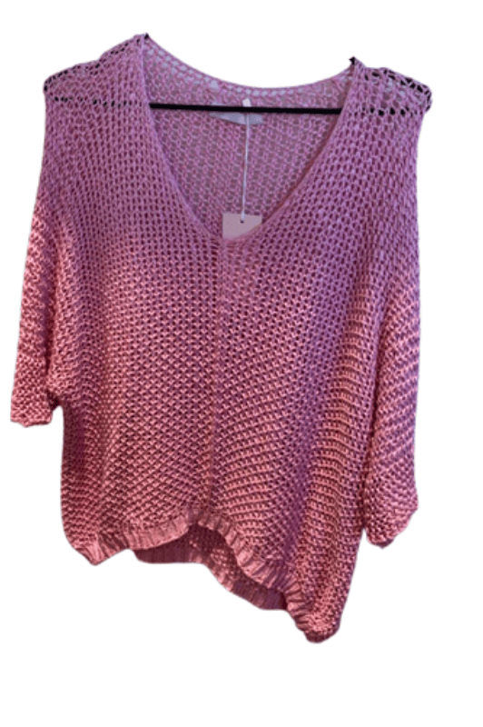 Moondust Verona strik I Hulstrik i pink I Dresslab