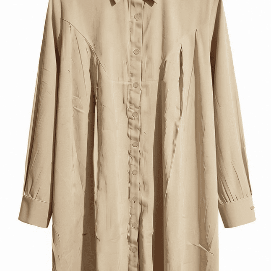 Marc Lauge Baby cord dress I Sandfarvet babyfløjlskjole i A-shape
