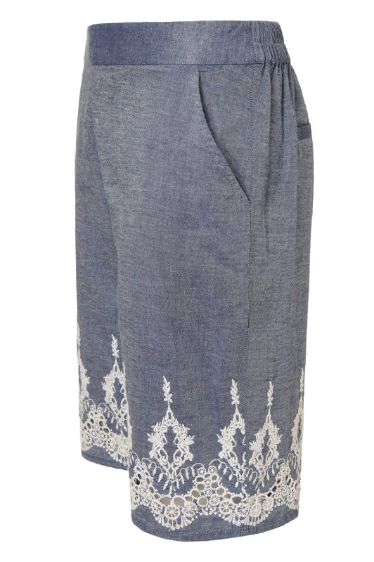 Ofelia Tove shorts | Denimshorts med burnout mønster I Dresslab