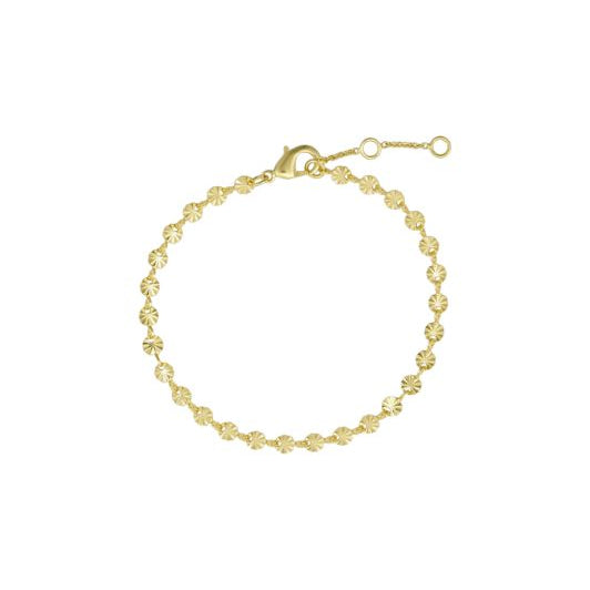 Pure by Nat I Sun armbånd guld-look