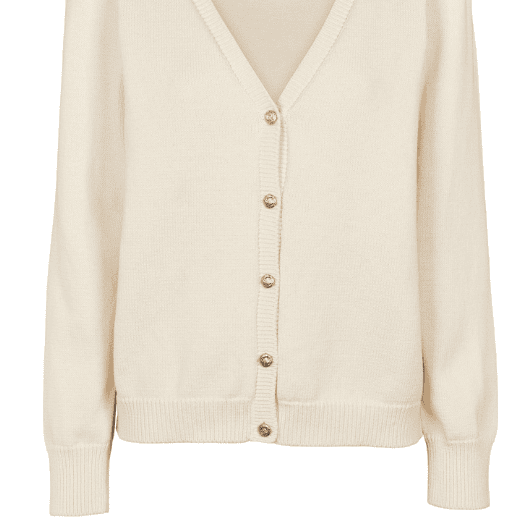 Prepair Lulu Knit | Strikcardigan i natur