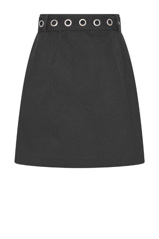 La Rouge Daniella skirt | Cool kort nederdel i mørkegrå